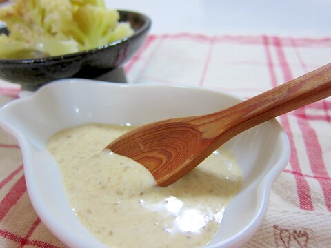 野菜が進む ごま マヨ ポン酢で簡単ドレッシング レシピ 作り方 By ちょこっとlatier 楽天レシピ